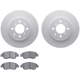 Purchase Top-Quality DYNAMIC FRICTION COMPANY - 4502-59099 - Front Disc Brake Kit pa1