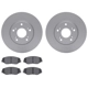 Purchase Top-Quality DYNAMIC FRICTION COMPANY - 4502-59123 - Front Disc Brake Kit pa1