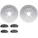 Purchase Top-Quality DYNAMIC FRICTION COMPANY - 4502-59133 - Front Disc Brake Kit pa1