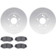 Purchase Top-Quality DYNAMIC FRICTION COMPANY - 4502-59141 - Front Disc Brake Kit pa1