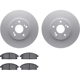 Purchase Top-Quality DYNAMIC FRICTION COMPANY - 4502-59143 - Front Disc Brake Kit pa2