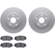 Purchase Top-Quality DYNAMIC FRICTION COMPANY - 4502-59146 - Front Disc Brake Kit pa1