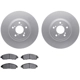 Purchase Top-Quality DYNAMIC FRICTION COMPANY - 4502-59164 - Front Disc Brake Kit pa1