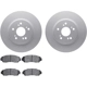 Purchase Top-Quality DYNAMIC FRICTION COMPANY - 4502-59166 - Front Disc Brake Kit pa1
