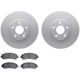 Purchase Top-Quality DYNAMIC FRICTION COMPANY - 4502-59168 - Front Disc Brake Kit pa1