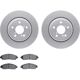 Purchase Top-Quality DYNAMIC FRICTION COMPANY - 4502-59172 - Front Disc Brake Kit pa2