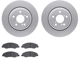Purchase Top-Quality DYNAMIC FRICTION COMPANY - 4502-59174 - Front Disc Brake Kit pa1