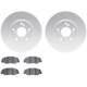 Purchase Top-Quality DYNAMIC FRICTION COMPANY - 4502-59183 - Front Disc Brake Kit pa1