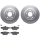 Purchase Top-Quality DYNAMIC FRICTION COMPANY - 4502-63138 - Front Disc Brake Kit pa1