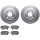 Purchase Top-Quality DYNAMIC FRICTION COMPANY - 4502-63139 - Front Disc Brake Kit pa1