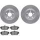 Purchase Top-Quality DYNAMIC FRICTION COMPANY - 4502-63189 - Front Disc Brake Kit pa2