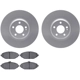 Purchase Top-Quality DYNAMIC FRICTION COMPANY - 4502-63191 - Disc Brake Kit pa1