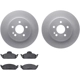 Purchase Top-Quality DYNAMIC FRICTION COMPANY - 4502-63198 - Front Disc Brake Kit pa1