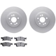 Purchase Top-Quality DYNAMIC FRICTION COMPANY - 4502-63220 - Front Disc Brake Kit pa1