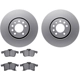 Purchase Top-Quality DYNAMIC FRICTION COMPANY - 4502-65032 - Front Disc Brake Kit pa1