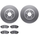 Purchase Top-Quality DYNAMIC FRICTION COMPANY - 4502-67093 - Ensemble de disque de frein avant pa1
