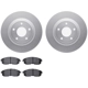 Purchase Top-Quality DYNAMIC FRICTION COMPANY - 4502-67103 - Front Disc Brake Kit pa1