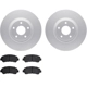 Purchase Top-Quality DYNAMIC FRICTION COMPANY - 4502-67112 - Disc Brake Kit pa1