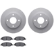 Purchase Top-Quality DYNAMIC FRICTION COMPANY - 4502-67113 - Front Disc Brake Kit pa1
