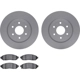 Purchase Top-Quality DYNAMIC FRICTION COMPANY - 4502-67131 - Front Disc Brake Kit pa2