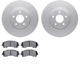 Purchase Top-Quality DYNAMIC FRICTION COMPANY - 4502-67147 - Front Disc Brake Kit pa1