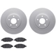 Purchase Top-Quality DYNAMIC FRICTION COMPANY - 4502-67148 - Front Disc Brake Kit pa1
