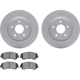 Purchase Top-Quality DYNAMIC FRICTION COMPANY - 4502-67151 - Front Disc Brake Kit pa2