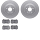 Purchase Top-Quality DYNAMIC FRICTION COMPANY - 4502-68018 - Front Disc Brake Kit pa1