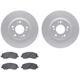 Purchase Top-Quality DYNAMIC FRICTION COMPANY - 4502-72056 - Front Disc Brake Kit pa1