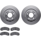 Purchase Top-Quality DYNAMIC FRICTION COMPANY - 4502-72070 - Front Disc Brake Kit pa1
