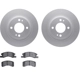 Purchase Top-Quality DYNAMIC FRICTION COMPANY - 4502-72077 - Disc Brake Kit pa1