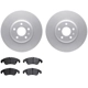 Purchase Top-Quality DYNAMIC FRICTION COMPANY - 4502-73131 - Front Disc Brake Kit pa1
