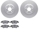 Purchase Top-Quality DYNAMIC FRICTION COMPANY - 4502-73134 - Front Disc Brake Kit pa1