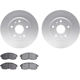 Purchase Top-Quality DYNAMIC FRICTION COMPANY - 4502-73150 - Front Disc Brake Kit pa1