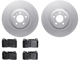 Purchase Top-Quality DYNAMIC FRICTION COMPANY - 4502-73160 - Front Disc Brake Kit pa1