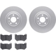Purchase Top-Quality DYNAMIC FRICTION COMPANY - 4502-73169 - Front Disc Brake Kit pa2