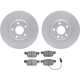 Purchase Top-Quality DYNAMIC FRICTION COMPANY - 4502-73175 - Front Disc Brake Kit pa1