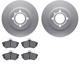 Purchase Top-Quality DYNAMIC FRICTION COMPANY - 4502-74077 - Front Disc Brake Kit pa1