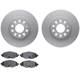 Purchase Top-Quality DYNAMIC FRICTION COMPANY - 4502-74112 - Front Disc Brake Kit pa1