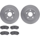 Purchase Top-Quality DYNAMIC FRICTION COMPANY - 4502-76096 - Disc Brake Kit pa1