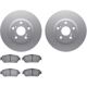 Purchase Top-Quality DYNAMIC FRICTION COMPANY - 4502-76106 - Disc Brake Kit pa3