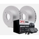 Purchase Top-Quality DYNAMIC FRICTION COMPANY - 4502-76110 - Front Disc Brake Kit pa1