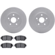 Purchase Top-Quality DYNAMIC FRICTION COMPANY - 4502-76124 - Front Disc Brake Kit pa1
