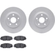 Purchase Top-Quality DYNAMIC FRICTION COMPANY - 4502-76135 - Front Disc Brake Kit pa2