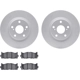 Purchase Top-Quality DYNAMIC FRICTION COMPANY - 4502-76136 - Front Disc Brake Kit pa2