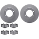 Purchase Top-Quality DYNAMIC FRICTION COMPANY - 4502-76152 - Front Disc Brake Kit pa2