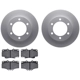 Purchase Top-Quality DYNAMIC FRICTION COMPANY - 4502-76159 - Front Disc Brake Kit pa1