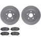 Purchase Top-Quality DYNAMIC FRICTION COMPANY - 4502-76188 - Front Disc Brake Kit pa1