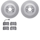 Purchase Top-Quality DYNAMIC FRICTION COMPANY - 4502-79011 - Front Disc Brake Kit pa1