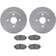 Purchase Top-Quality DYNAMIC FRICTION COMPANY - 4502-80050 - Front Disc Brake Kit pa1